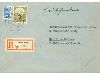 BRD, 1956, Čs. vojenská mise Spojenecké kontrolní rady, (7)