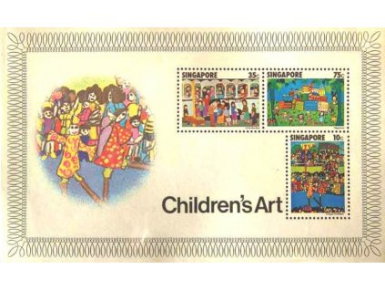 Singapore, 1977, aršík, MiNr.Bl.9, ** , dv