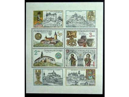 1982, 50h-3Kčs  Hrady a zámky, Nr.A2545-8, **