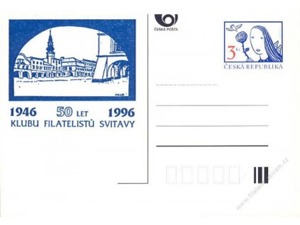 1996, přítisk 50 let KF Svitavy