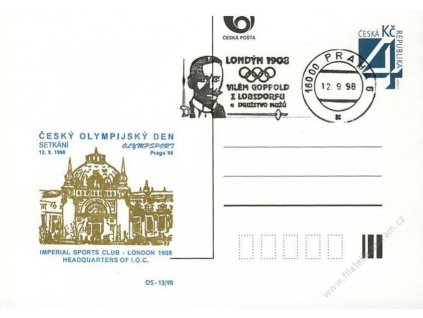 1998, Český olympijský den, DR Praha 12.9.98
