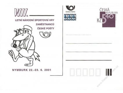 2001, Letní sportovní hry zaměstnanců České pošty
