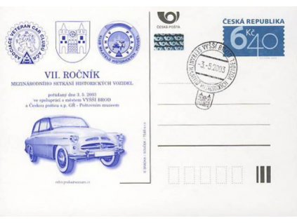 2003, VII. Ročník historických vozidel, PR 3.5.03, dv