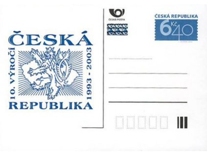 2003, 10. výročí České republiky