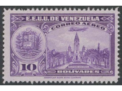 Venezuela, 1938, 10B letecká, MiNr.283, ** , kz