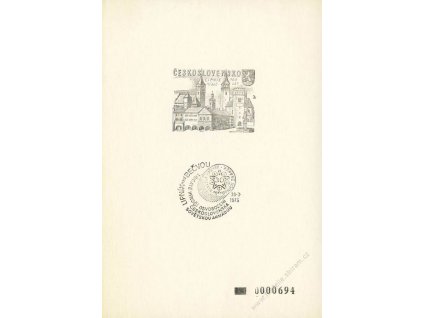 1973, Lipník nad Bečvou, výstavní černotisk
