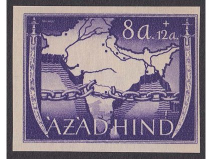 Azad Hind, 1943, 8A Výjev, MiNr.VB, **