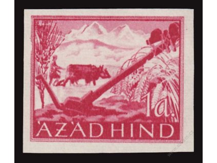Azad Hind, 1943, 1A Výjev, MiNr.IXB, **