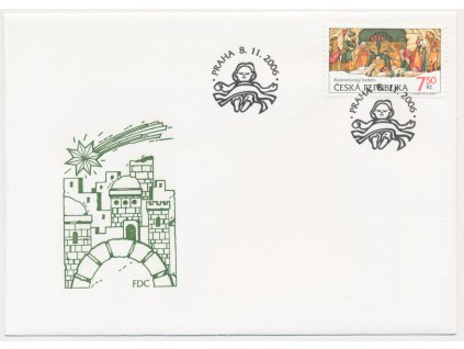 2006, FDC 497 Vánoce