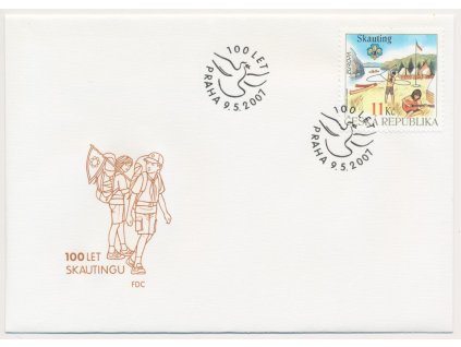 2007, FDC 515 Skauting