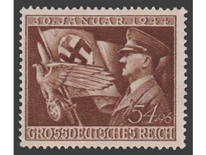 1944, 54Pf Hitler, MiNr.865, **