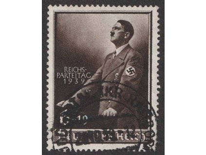 1939, 6Pf Hitler, MiNr.701, razítkované, ilustrační foto