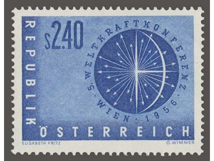 1956, 2.40S Světová konference, MiNr.1026, **