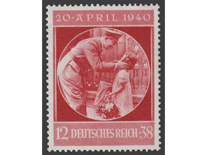 1940, 12Pf Hitler, MiNr.744, **