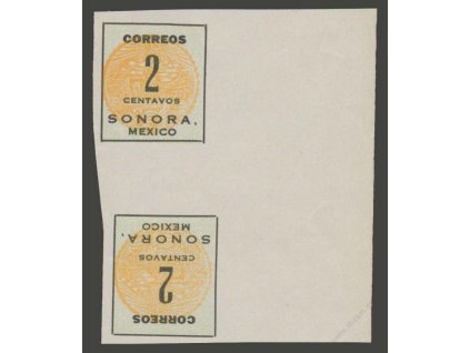 Mexiko, Sonora, 1914, 2C meziarší, MiNr.311, (*)