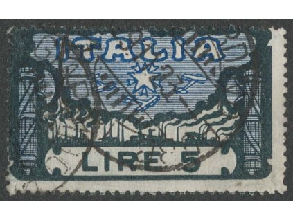 1923, 5L Pochod na Řím, MiNr.182, razítkované