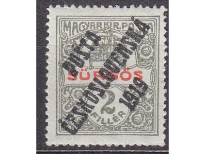 2f Spěšná, Nr.124, * po nálepce, ilustrační foto