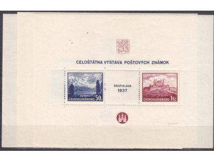1937, Aršík Bratislava, 3 ks, typ I,II,III, Nr.A329-30, **