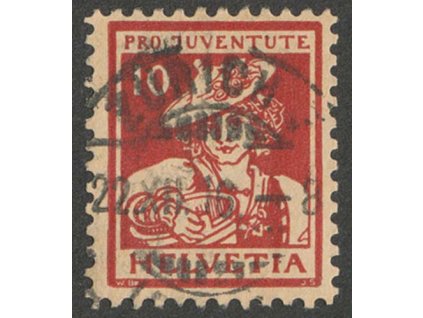 1916, 10C Kroje, kat. MiNr.132, razítkované