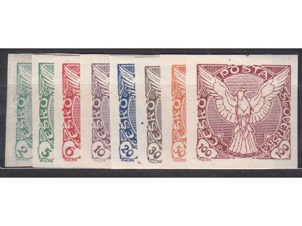 1918, 2-100h série, Nr.NV1-8, * po nálepce