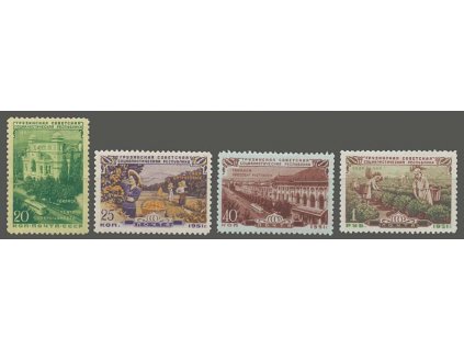 1951, 20K-1R série Gruzie, MiNr.1548-51, **/*