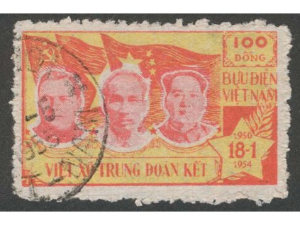 Vietnam, 1954, 100D Osobnosti, MiNr.11, razítkované