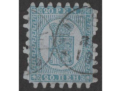 1866, 20P Znak, MiNr.8, razítkované