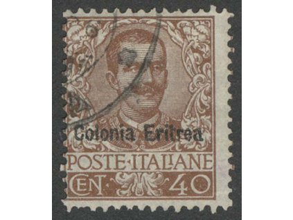 Eritrea, 1903, 40C Emanuel, MiNr.25, razítkované