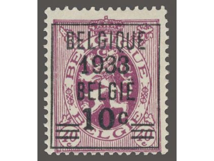1933, 10C/40C Znak, MiNr.373, * po nálepce