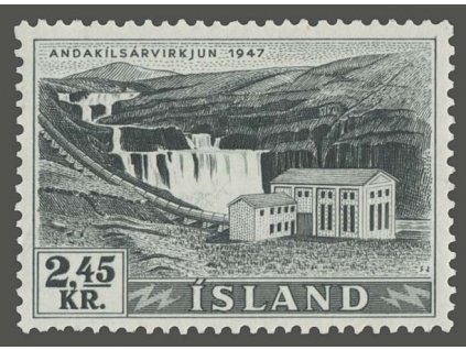 1956, 2.40Kr Elektrárna, MiNr.308, **