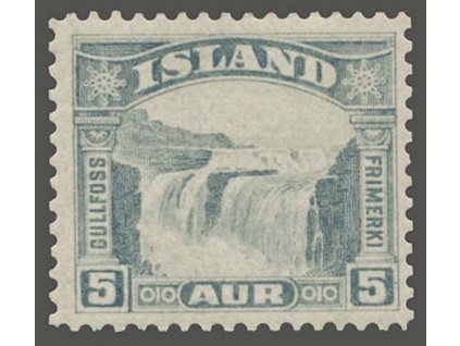 1931, 5A Vodopád, kat. MiNr.150, * po nálepce