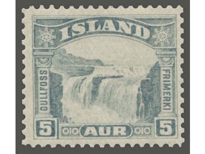 1931, 5A Vodopád, MiNr.150, * po nálepce