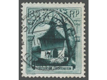 1930, 35Rp Kaple, MiNr.100, razítkované