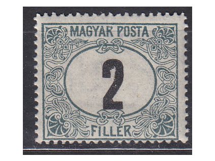 2f Doplatní - černé číslo, **, zn. platná v ČSR, ilustrační foto