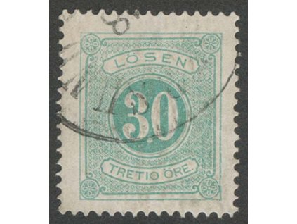 1874, 30 Ö doplatní, MiNr.8A, razítkované