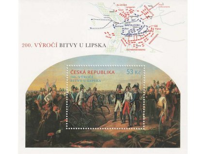 2013, 53Kč aršík Bitva u Lipska, Nr.A788, **