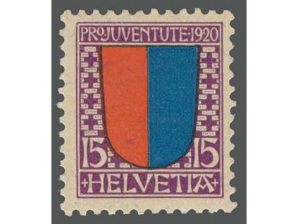 1920, 15C Znak, MiNr.155, **