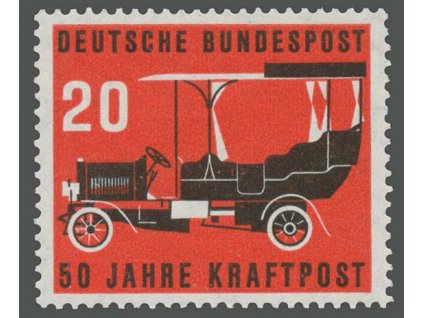 1955, 20Pf Kraftpost, MiNr.211, **