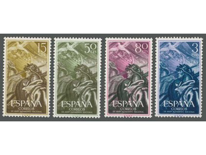 1956, 15C-3Pta série Voják, MiNr.1084-87, **