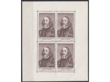 1957, 60h PL - J.Á.Komenský, V.typ, Nr.PL930, **