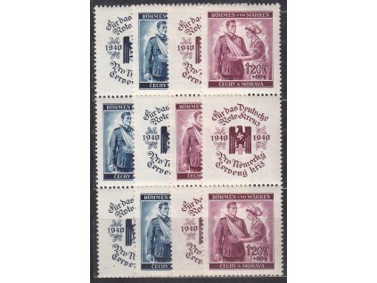 60h-1.20K ČK I, svislé. 3pásky, VK15-16, Nr.50-1, **