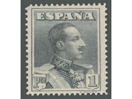1924, 1 Pta Alfons, MiNr.294C, * po nálepce