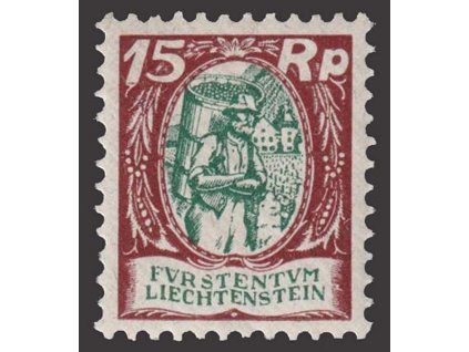 1924, 15Rp Vinař, MiNr.69, * po nálepce