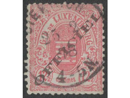 1875, 12 1/2 C služební, MiNr.15I, razítkované, dv, kz