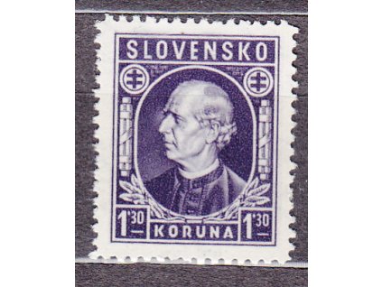 1942, 1.30Ks Hlinka, Nr.33, **, ilustrační foto