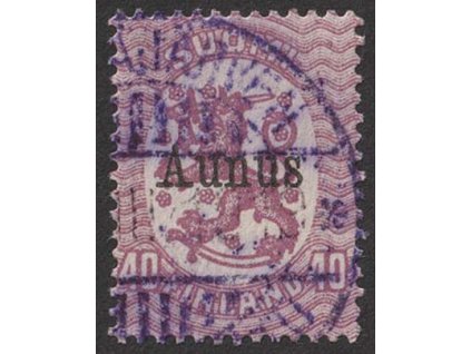 1919, Aunus, 50 P Znak, MiNr.5, razítkované
