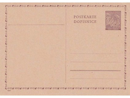 CDV 11Pa Lipová ratolest