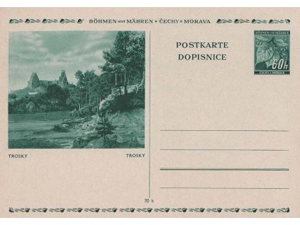 CDV 6 (9) Lipová ratolest - Trosky