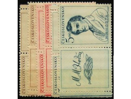 1948, 1.50-5Kčs Slovenské povstání, Nr.481-3, KL+KP, **