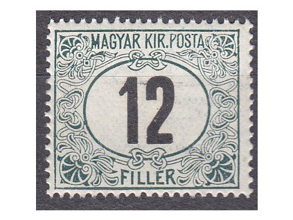 12f Doplatní - černé číslo, **, zn. platná v ČSR, ilustrační foto